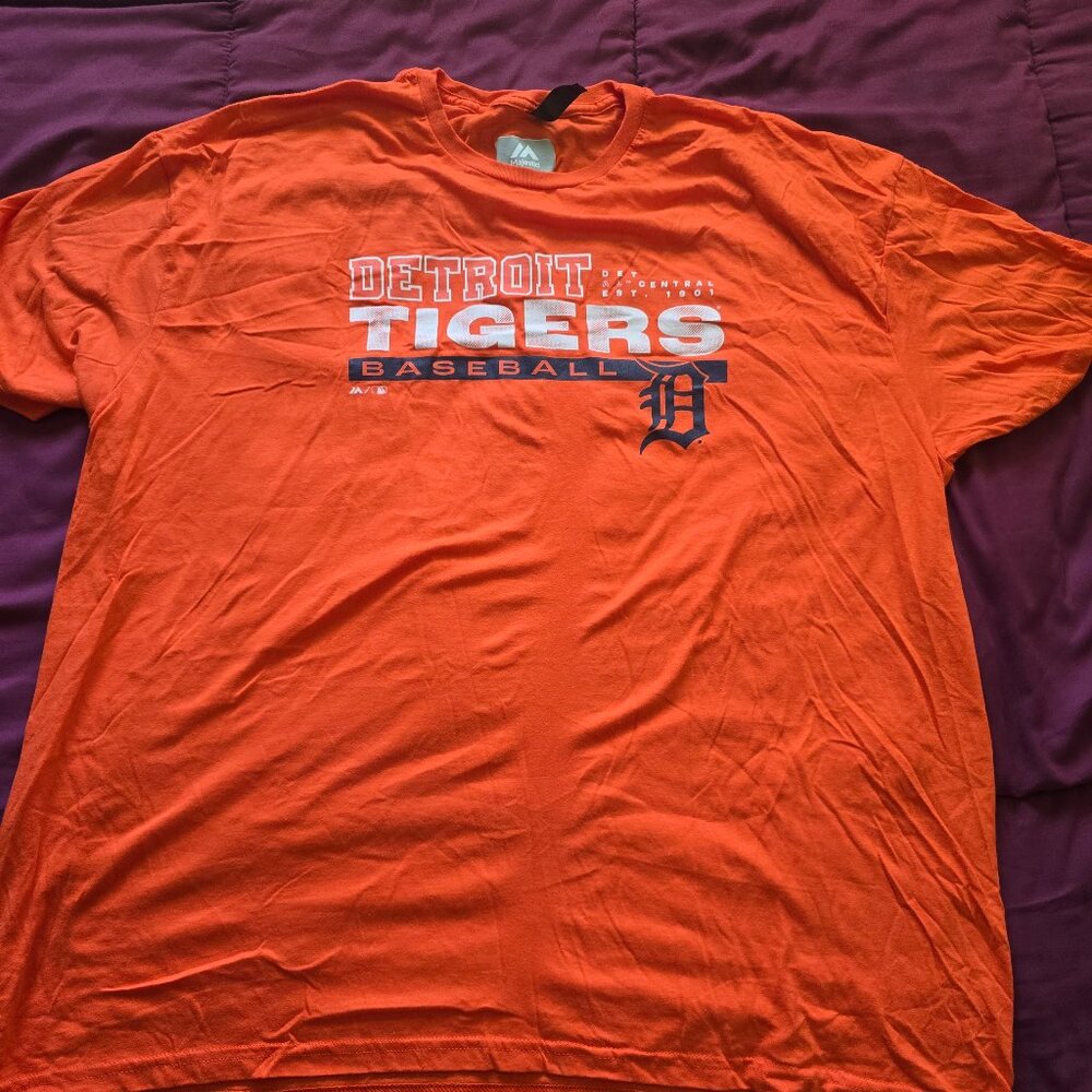 Majestic Detroit Tiger shirt- 3XL